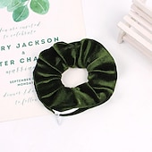 billige Tilbehør til hårstyling-hår scrunchies fløyel elastiske hårbånd scrunchy hår bånd tau scrunchie for kvinner eller jenter hårtilbehør