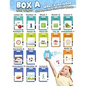 economico Giocattoli educativi-255 carte 510 parole visive talk flash card giocattoli educativi di apprendimento per i bambini del bambino ragazzo ragazza logopedia giocattoli autismo giocattoli festival regali di compleanno