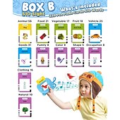 economico Giocattoli educativi-255 carte 510 parole visive talk flash card giocattoli educativi di apprendimento per i bambini del bambino ragazzo ragazza logopedia giocattoli autismo giocattoli festival regali di compleanno