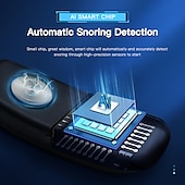 رخيصةأون الحماية الشخصية-جهاز ذكي لمكافحة الشخير ems pulse stop snore portable sleep well stop well stop snore health sleep apnea help usb