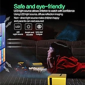 economico Proiettori-archtech yt500 led mini proiettore 320x240 pixel supporta 1080p audio usb portatile home media vid home theater video beamer vs yg300