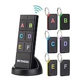 cheap Security Sensors &amp; Alarms-TH104 Wireless Key Finder RF Key Locator Pet Tracker Wallet Tracker Remote Control 1 RF Transmitter 6 Receiver