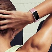 cheap Fitbit Watch Bands-3 Pack Watch Band for Fitbit Charge 4 / Charge 3 / Charge 3 SE Silicone Replacement  Strap Soft Elastic Breathable Sport Band Wristband