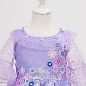 Энканто Сказка Принцесса Изабела Мадригал Платье девушки цветка Костюм для тематической вечеринки Тюль Платья Косплей Косплей из фильмов for Девочки Детские Карнавал Маскарад Свадьба Свадебный гость Недорогие Костюмы для девочек-Энканто Сказка Принцесса Изабела Мадригал Платье девушки цветка Костюм для тематической вечеринки Тюль Платья Косплей Косплей из фильмов for Девочки Детские Карнавал Маскарад Свадьба Свадебный гость