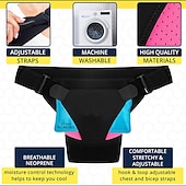 economico Bretelle &amp; Supporti-1 pezzo di protezione per le spalle per uomo e donna, polsini per distorsioni, protezione per le spalle, tracolla regolabile