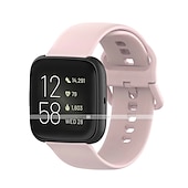 abordables Correas de reloj Fitbit-Ver Banda para Fitbit Versa 2 / Versa Lite / Versa SE / Versa Silicona Reemplazo Correa Suave Transpirable Correa Deportiva Pulsera