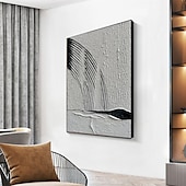billiga Abstrakta målningar-oljemålning handgjorda handmålade väggkonst abstrakt canvas målning heminredning dekor sträckt ram redo att hänga