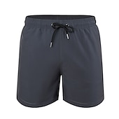 cheap Men&#039;s Boxer Swim Trunks-Men&#039;s Board Shorts Swim Shorts Swim Trunks Summer Shorts Drawstring Elastic Waist 2 in 1 Graphic Comfort Breathable Short Casual Holiday Beach Hawaiian Stylish Gradient blue Black