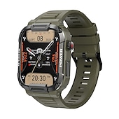 abordables Relojes inteligentes-iPS mk66 Reloj inteligente 1.85 pulgada Smartwatch Reloj elegante Bluetooth Podómetro Recordatorio de Llamadas Seguimiento de Actividad Compatible con Android iOS Mujer Hombre Impermeable Larga