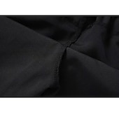 cheap Mens Active Shorts-Men&#039;s Athletic Shorts Cropped Pants Casual Shorts Capri Pants Drawstring Elastic Waist Plain Quick Dry Calf-Length Outdoor Going out Fashion Streetwear Black Blue Micro-elastic