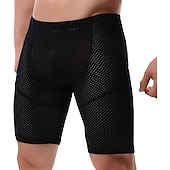abordables Shorts de sport pour hommes-Homme Short Running Course Couche de base Maille Sous Vêtement Athlétique Athleisure Eté Respirable Séchage rapide Evacuation de l&#039;humidité Doux Compression Aptitude Exercice Physique Fonctionnement
