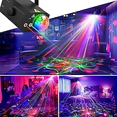 abordables Projecteurs, lampes et lasers-Projecteur Lumière Lampes de jardin Eclairages de Scène Projecteur de lumière laser Soirée Extérieur Lumières Disco Coloré