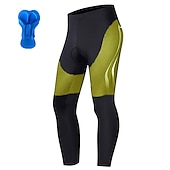 voordelige Heren Shorts, Panty&#039;s &amp; Broeken-Voor heren Strakke wielrenbroek Fietsen Kleding Onderlichaam Bergracen Wegwielrennen Sport Grafisch 3D-pad Fietsen Ademend Sneldrogend Zwart Geel Polyester Spandex Kleding Wielrenkleding