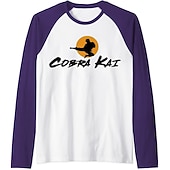 levne Kreslená a filmová postava-Cobra Kai Karate Kid Trička Anime Animák Anime 3D 3D Grafika Pro Pro páry Pánské Dámské Dospělé Plesová maškaráda 3D tisk