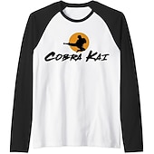 levne Kreslená a filmová postava-Cobra Kai Karate Kid Trička Anime Animák Anime 3D 3D Grafika Pro Pro páry Pánské Dámské Dospělé Plesová maškaráda 3D tisk