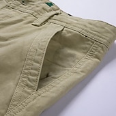 preiswerte Klassiker-Herren Cargo Shorts Kurze Hosen Shorts Kurze Hosen Multi Pocket Gerade geschnitten Bedruckt Einfarbig Komfort tragbar Knielänge Outdoor Täglich Sport Stilvoll Schwarz Blau