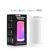voordelige Slimme lampen-LED Slimme Lamp Tuya Touch Nachtlamp LED Aai Lamp Bedlamp Voedingslamp Bureau Lamp Touch Aai Sfeerlamp Cadeau