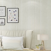 זול טפט-פסי טפט כיסוי קיר סרט מדבקה לקלף ולהדביק בד לא ארוג מובלט בעיצוב הבית 300x53 ס&quot;מ/118.11x20.87 אינץ&#039;