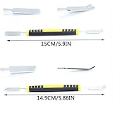 cheap Watch Repair Tools-6pcs Metal Crowbar Set, Small Metal Spudgers, Opening Pry Tools, Disassembly Tools For Mobile Phones And Digital Home Appliances