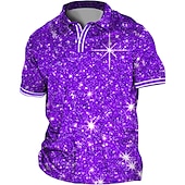 ieftine polo pentru bărbați mărimea plus-Bărbați Mărime Plus Tricou POLO Mare si inalt Scrisă Răsfrânt Imprimeu Manșon scurt Primavara vara Sport Modă Șic Stradă Designer În aer liber Stradă Topuri