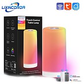 voordelige Slimme lampen-LED Slimme Lamp Tuya Touch Nachtlamp LED Aai Lamp Bedlamp Voedingslamp Bureau Lamp Touch Aai Sfeerlamp Cadeau