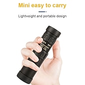 economico Telemetri e telescopi-mini monoculare retrattile 10-300x40mm a lungo raggio con ingrandimento zoom per la caccia di viaggio in campeggio e all&#039;aperto