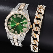 voordelige Quartz-horloges-Diamanten Cadeau voor Vrouwen Horloges Gouden Horloge Dames Polshorloges Luxe Merk Strass Cadeau voor Vrouwen Armband Horloges Vrouwelijke Relogio Feminino