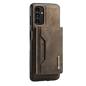 お買い得  サムスン用ケース-サムスンギャラクシーS24 A73 A53 A33 Note 20ウルトラ A12 A52 A13 S25ウルトラ用の電話ケース ウォレットケース 取り外し可能なウォレット 磁気 PUレザー
