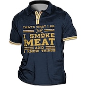 cheap Men&#039;s Plus Size Polo-Men&#039;s Plus Size Polo Shirt Big and Tall Letter Turndown Print Short Sleeve Spring &amp; Summer Sports Fashion Streetwear Designer Outdoor Street Tops