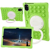 halpa lenovon kotelot-Tabletti kotelot kuoret Käyttötarkoitus Lenovo Tab M10 HD M10 FHD Plus P11 (Plus) TB-J606 J607 J616 Kannettava Kahva Kynäteline Piirretty Väri kaltevuus Panssari Silikoni Lapsille