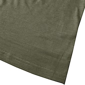 voordelige basis t-shirts-Voor heren T-shirt Coltrui Korte mouw Hoge nek Zomer Effen Stijlvol Modern eigentijds Comfortabel Vakantie Uitgaan Casual / Dagelijks Koffie Top T-shirt voor mannen