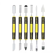 cheap Watch Repair Tools-6pcs Metal Crowbar Set, Small Metal Spudgers, Opening Pry Tools, Disassembly Tools For Mobile Phones And Digital Home Appliances