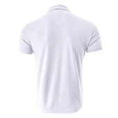 voordelige basis t-shirts-Voor heren T-shirt Coltrui Korte mouw Hoge nek Zomer Effen Stijlvol Modern eigentijds Comfortabel Vakantie Uitgaan Casual / Dagelijks Koffie Top T-shirt voor mannen