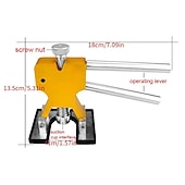 abordables Outils de réparation pour véhicule-outils de réparation de dent de carrosserie sans peinture de voiture kit de réparation de dent extracteur de dent de voiture onglets de suppression des dommages corporels