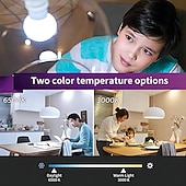 cheap LED Globe Bulbs-6pcs 6W LED Light Globe Bulbs Ceiling Fan Light Bulbs 550lm E14 G45 20LED  SMD 2835 60W Halogen Equivalent Warm Cold White 220-240V