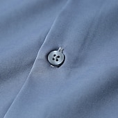 cheap Men&#039;s Dress Shirts-Men&#039;s Dress Shirt Non Iron Shirt Graphic Prints Wedding Outdoor Wine Blue-Green Black White Long Sleeve Turndown Spring &amp;  Fall Clothing Apparel