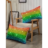 economico Set copripiumino-biancheria da letto 3d copripiumino con stampa arcobaleno set di biancheria da letto copripiumino con 1 copripiumino o copripiumino stampato ， 1 foglio ， 2 federe per letto matrimoniale / regina / re