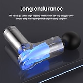 levne Masáž celého těla-Portabilní masážní pistole vysokofrekvenční vibrační masážník na celé tělo hluboká relaxace úleva od svalové bolesti fitness masážník dárek na Valentýna