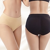 cheap Shapewear-Women Butt Lifter Padded Shapewear Tummy Control Knickers Shaping Panties High Waist Trainer Body Shaper Seamless Hip Enhancer Thigh Slimmer Shorts Slimming Briefs Boyshorts