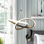 economico Luci Isola cucina-22cm 1-luce 15w mini lampada a sospensione led lampada ambiente alluminio nero bianco verniciato per soggiorno camera da letto sala da pranzo bianco caldo / bianco