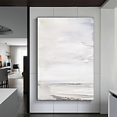 preiswerte Abstrakte Gemälde-Handgefertigtes handgemaltes Ölgemälde Wand moderne Mode abstrakte weiße Leinwand Malerei Heimdekoration Dekor gerollte Leinwand Gemälde