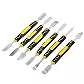 cheap Watch Repair Tools-6pcs Metal Crowbar Set, Small Metal Spudgers, Opening Pry Tools, Disassembly Tools For Mobile Phones And Digital Home Appliances