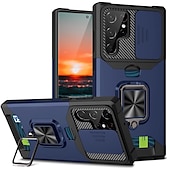 Χαμηλού Κόστους Samsung Θήκη-Θήκη Τηλεφώνου Για Samsung Galaxy S23 S22 S21 Plus Ultra A54 A34 A14 Θήκη Πίσω με Κάτοχο Δαχτυλιδιού Ολόκληρης Σώματος Προστατευτική Θωράκιση TPU PC