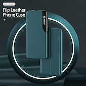 cheap Samsung Cases-Phone Case For Samsung Galaxy S24 S22 S21 S20 Plus Ultra A54 A34 A14 A72 S10 S9 A52 A22 S25 Ultra Flip with Stand Holder Magnetic Dustproof Solid Colored TPU