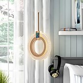 levne Závěsná světla-křišťálové závěsné svítidlo, 1 světlo moderní závěsné svítidlo, 8W stmívatelné LED stropní závěsné svítidlo pro kuchyňský ostrov ložnice jídelna