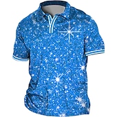 ieftine polo pentru bărbați mărimea plus-Bărbați Mărime Plus Tricou POLO Mare si inalt Scrisă Răsfrânt Imprimeu Manșon scurt Primavara vara Sport Modă Șic Stradă Designer În aer liber Stradă Topuri