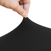 preiswerte Abdeckungen für Gartenmöbel-Stretch-Spandex-Tischdecke für Standard-Klapptische - universeller rechteckiger Tischdeckenschutz für Hochzeit, Bankett und Party