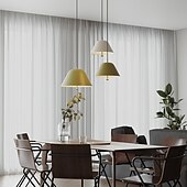 abordables Éclairages pour îlot-led pendentif lumière île lumière macaron plafonniers suspendus moderne simple suspension design unique lampe luminaire pour restaurant bar café salle à manger cordon réglable