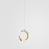 abordables Éclairages pour îlot-luminaire suspendu led anneau cercle design luminaire suspendu 1- luminaire suspendu pour chambre à coucher, éclairage intérieur à longueur réglable pour la cuisine de la salle à manger