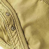 cheap Classic-Men&#039;s Cargo Shorts Shorts Capri Pants Multi Pocket Straight Leg Solid Colored Comfort Wearable Calf-Length Outdoor Daily Sports Stylish Yellow Army Green
